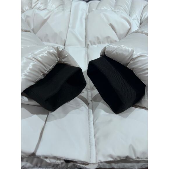 NEW Mackage Women's 2-In-1 Vesna Jacket in Moon (white/gray) Euro 38 US 8 or Med - Picture 10 of 15